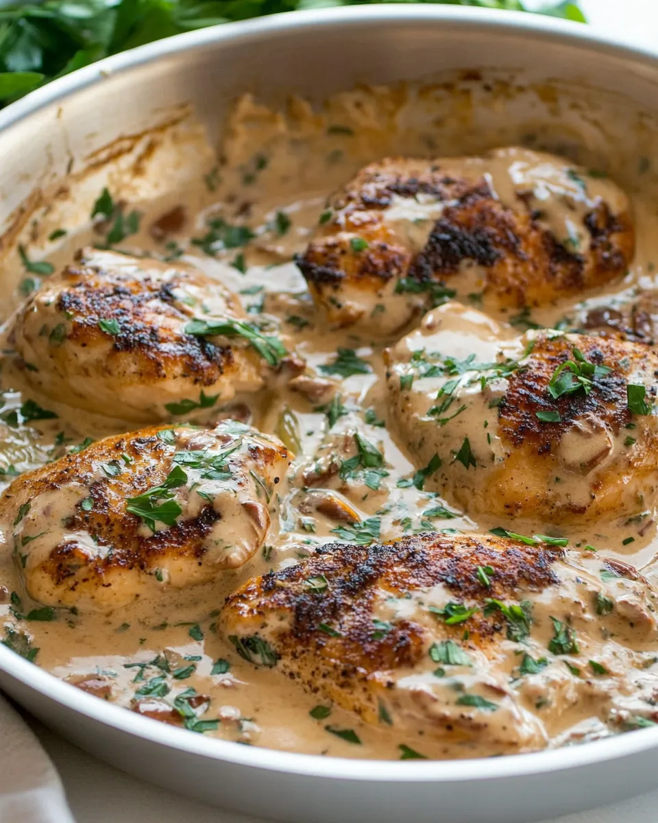 Delicious Creamy Tuscan Chicken Recipe recipe photo