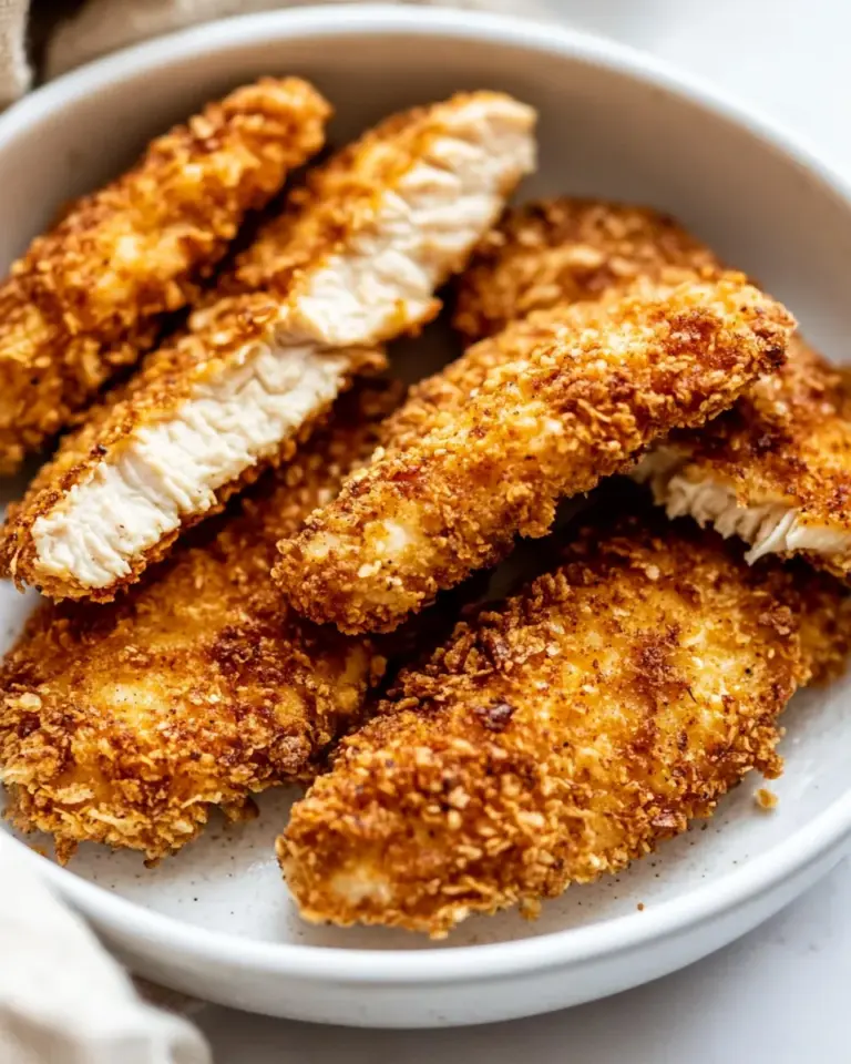 Homemade Crispy Air Fryer Chicken Tenders photo