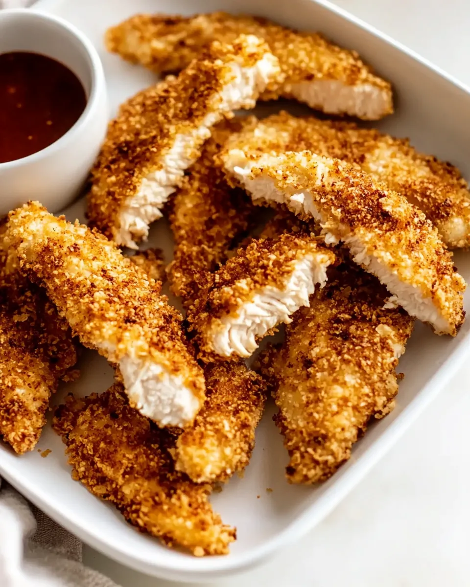 Classic Crispy Air Fryer Chicken Tenders image