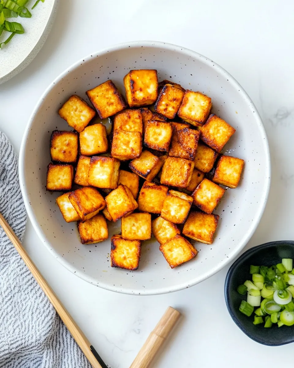 Classic Crispy Air Fryer Tofu image