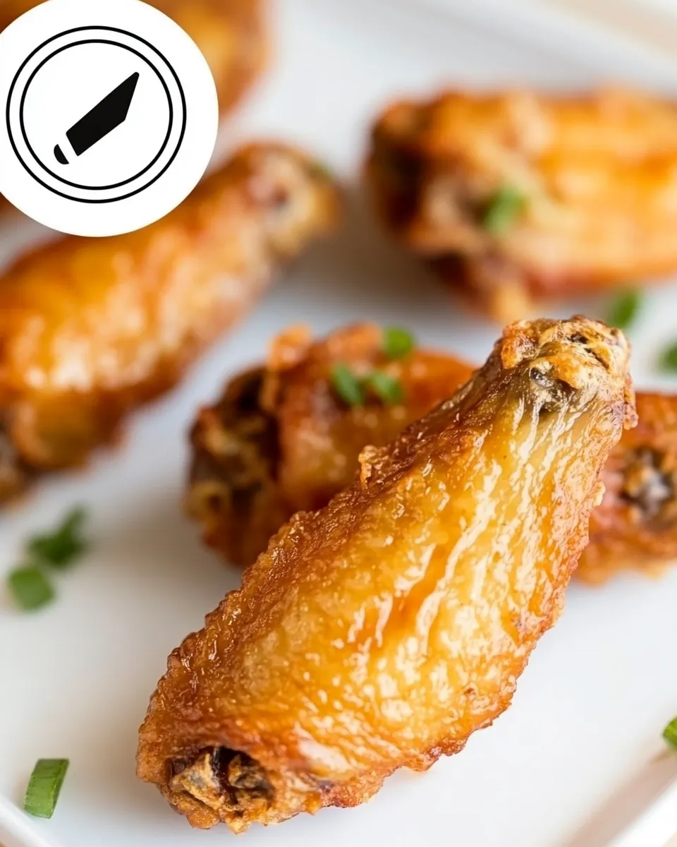 Homemade Crispy Baked Chicken Wings (without Baking Powder) recipe photo