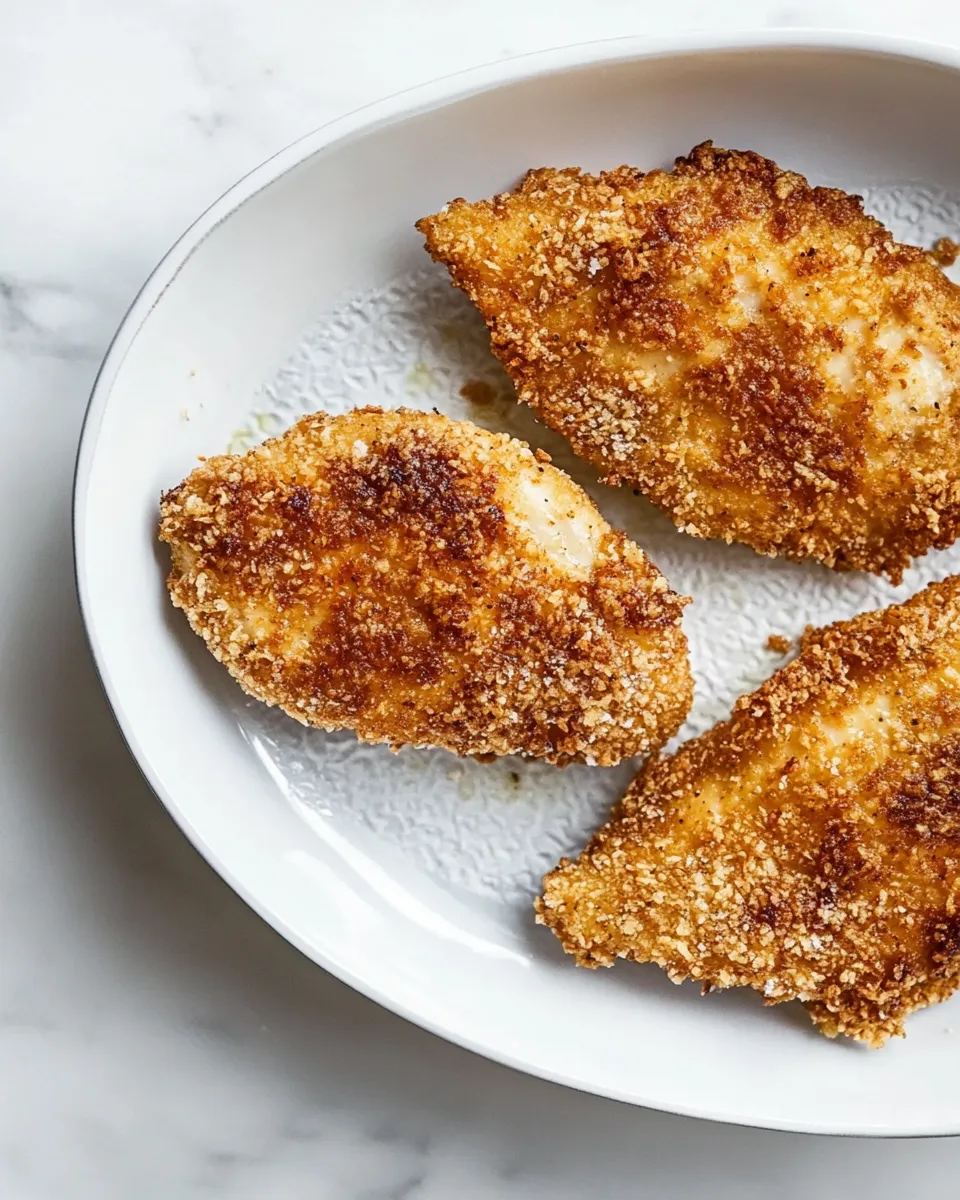 Delicious Crispy Breaded Chicken in the Air Fryer dish photo