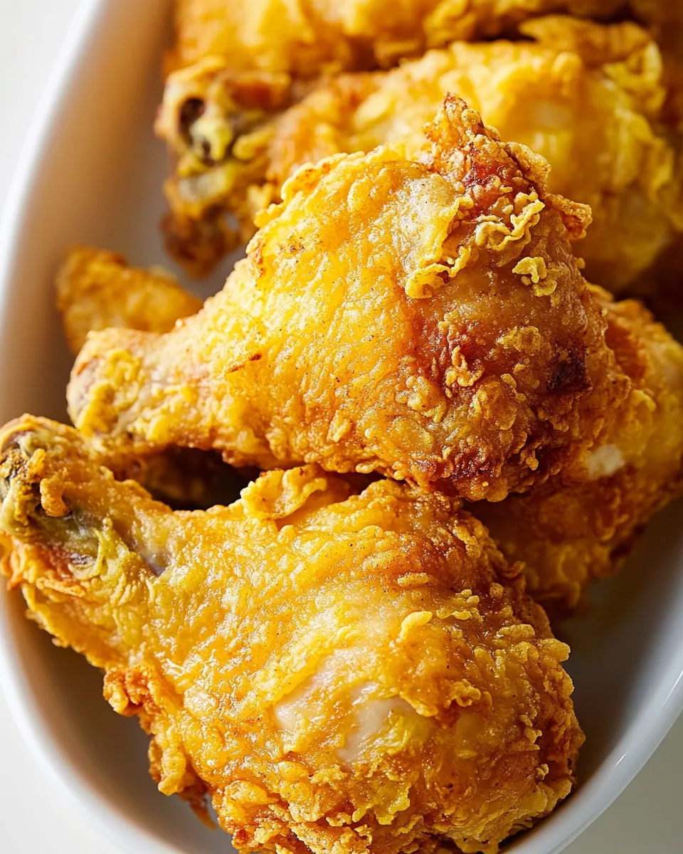 Homemade Crispy Broasted Chicken photo