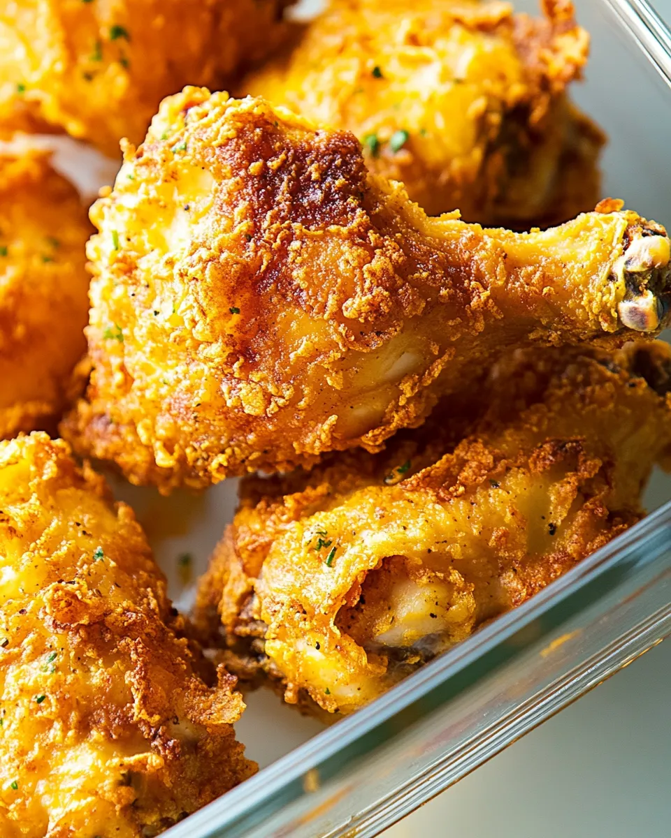 Easy Crispy Broasted Chicken recipe photo