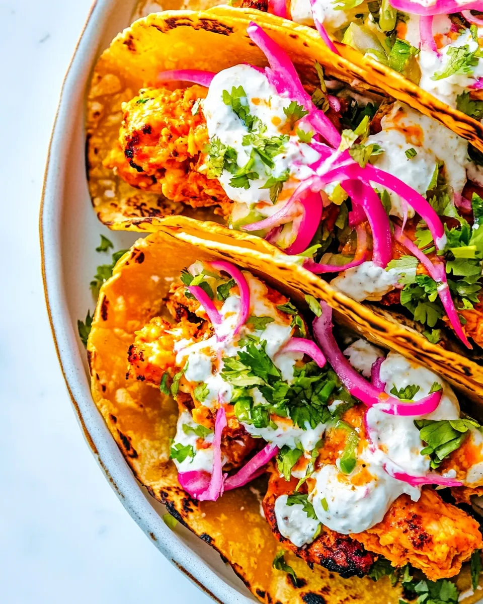 Classic Crispy Buffalo Chicken Tacos image