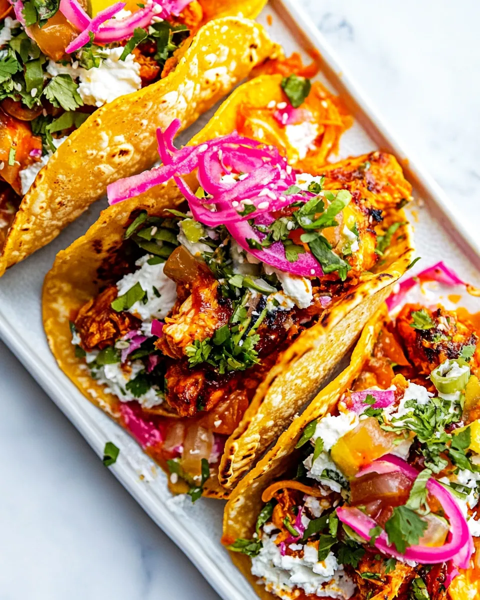 Easy Crispy Buffalo Chicken Tacos recipe photo