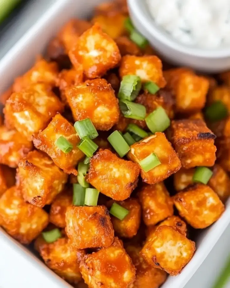 Homemade Crispy Buffalo Tofu Recipe photo