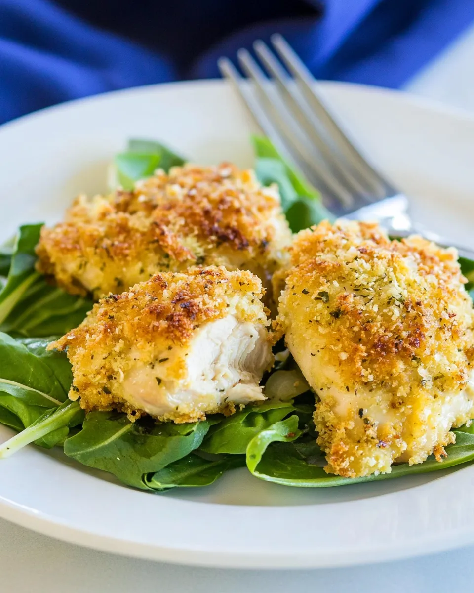 Homemade Crispy Chicken Caesar Thighs photo