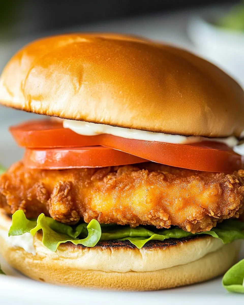 Classic Crispy Chicken Sandwich Recipe image