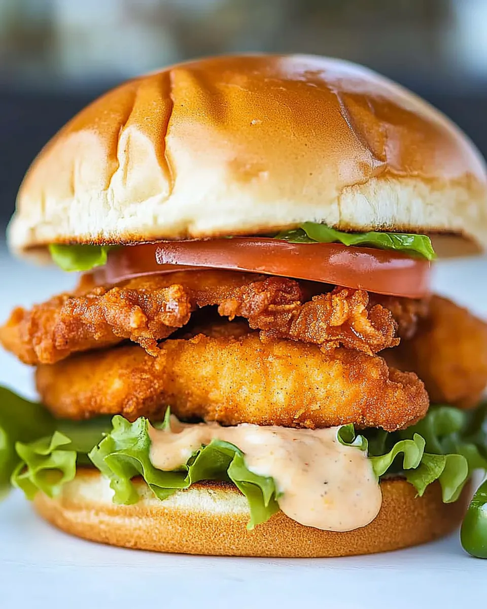 Delicious Crispy Chicken Sandwich Recipe picture