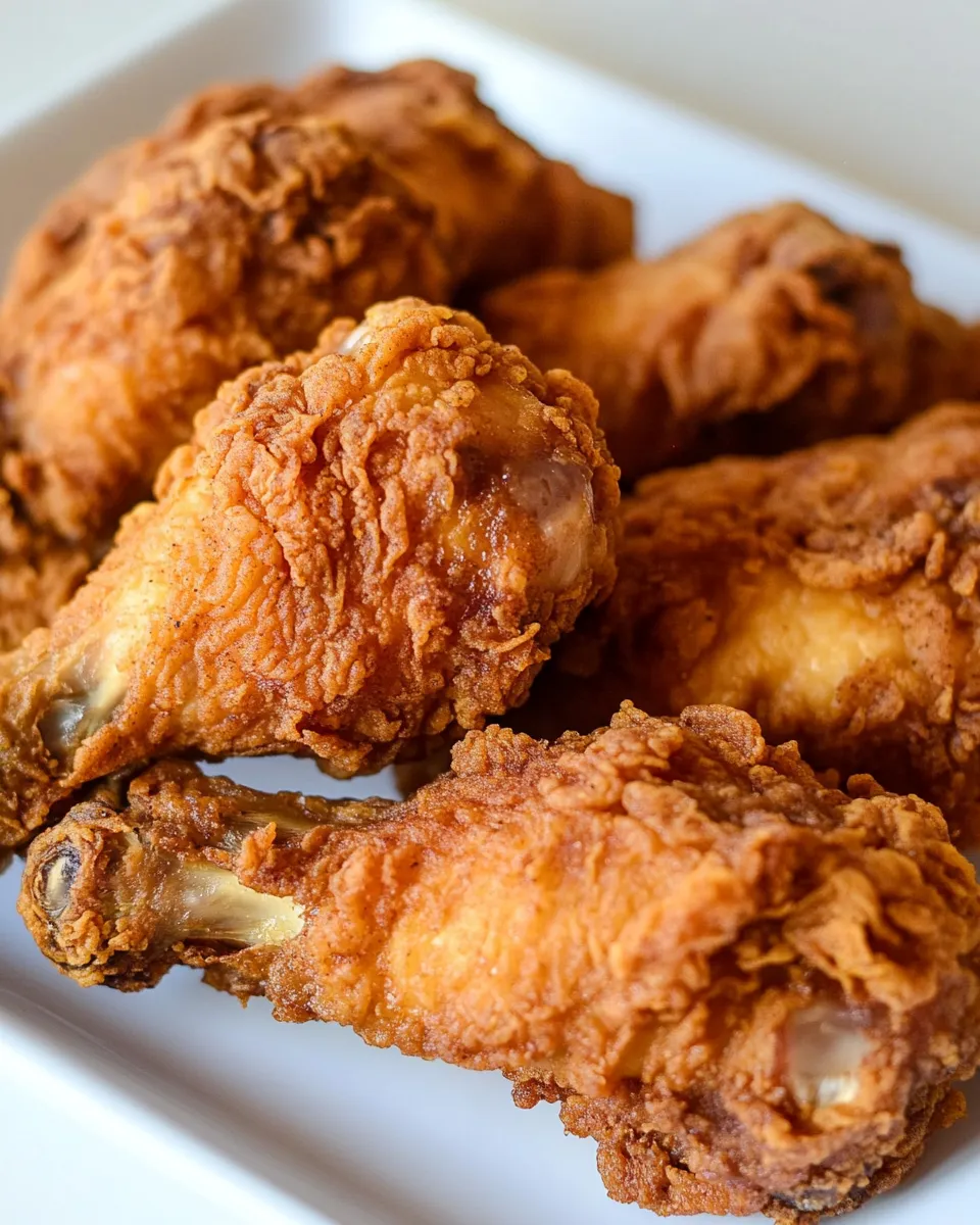 Classic Crispy Fried Chicken Recipe recipe image