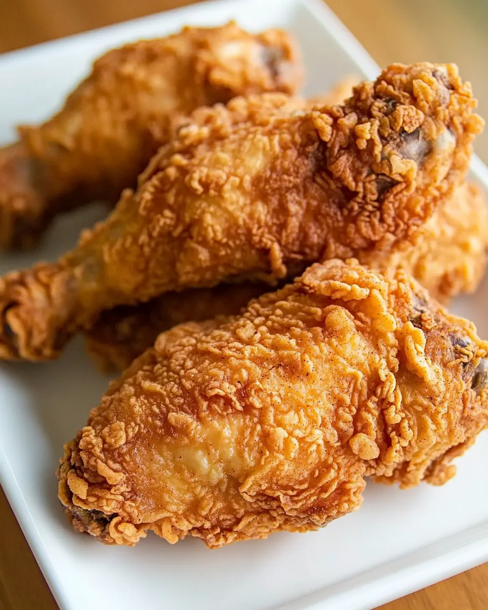 Easy Crispy Fried Chicken Recipe dish photo