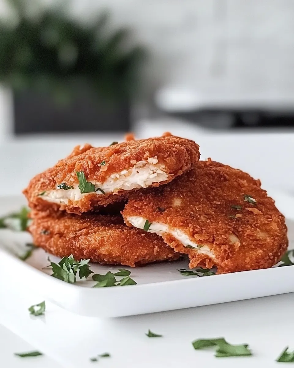 Quick Crispy Frozen Chicken Patties In Air Fryer Recipe shot