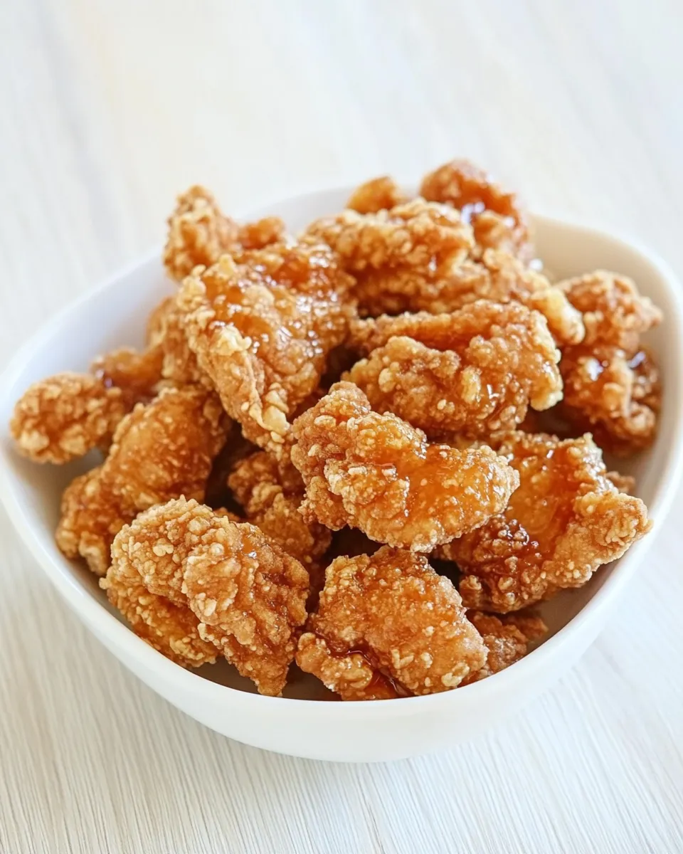 Homemade Crispy Honey Chicken photo