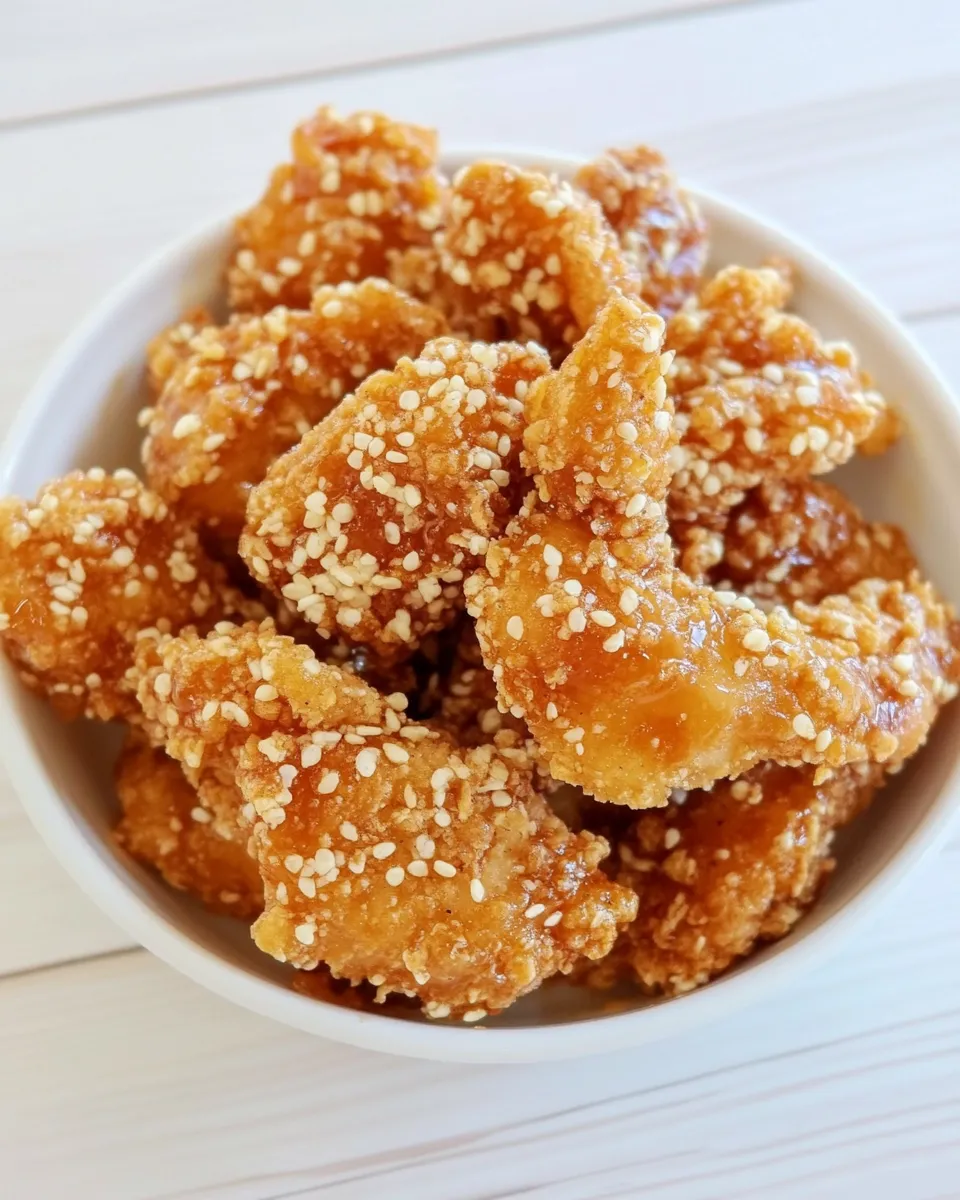 Easy Crispy Honey Chicken recipe photo