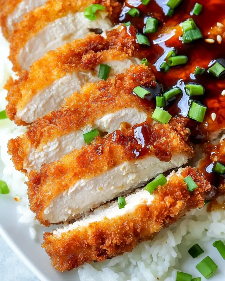 Homemade Crispy Japanese Chicken Katsu with Homemade Tonkatsu Sauce photo