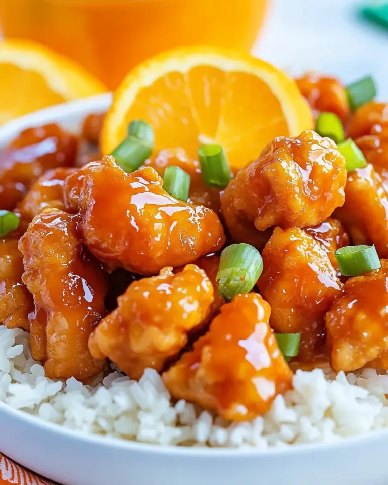 Homemade Crispy Orange Chicken photo
