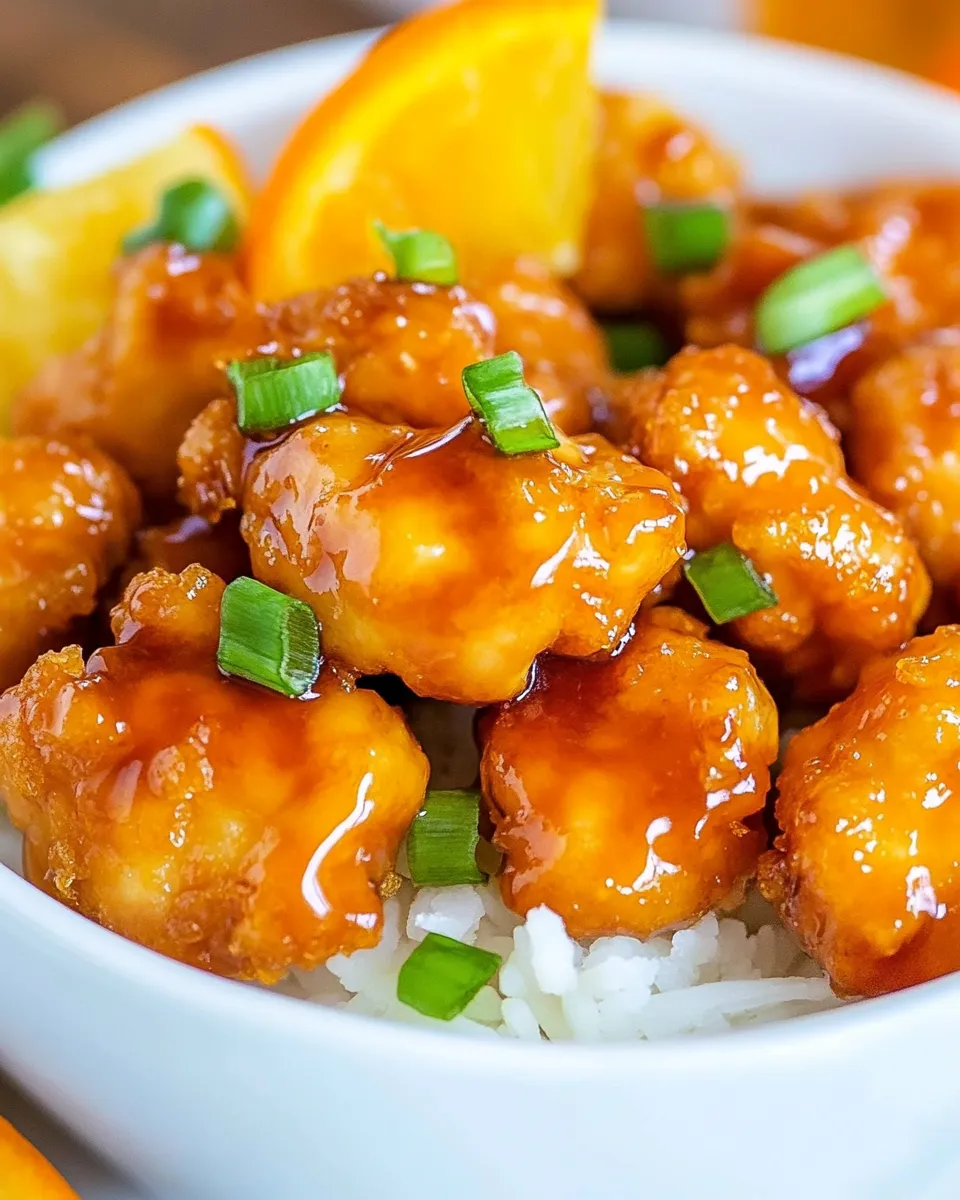 Classic Crispy Orange Chicken image