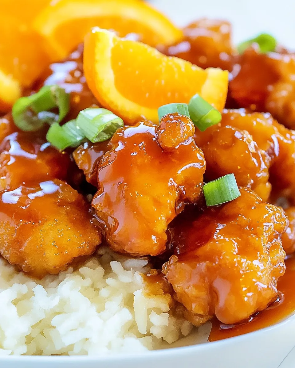 Easy Crispy Orange Chicken recipe photo