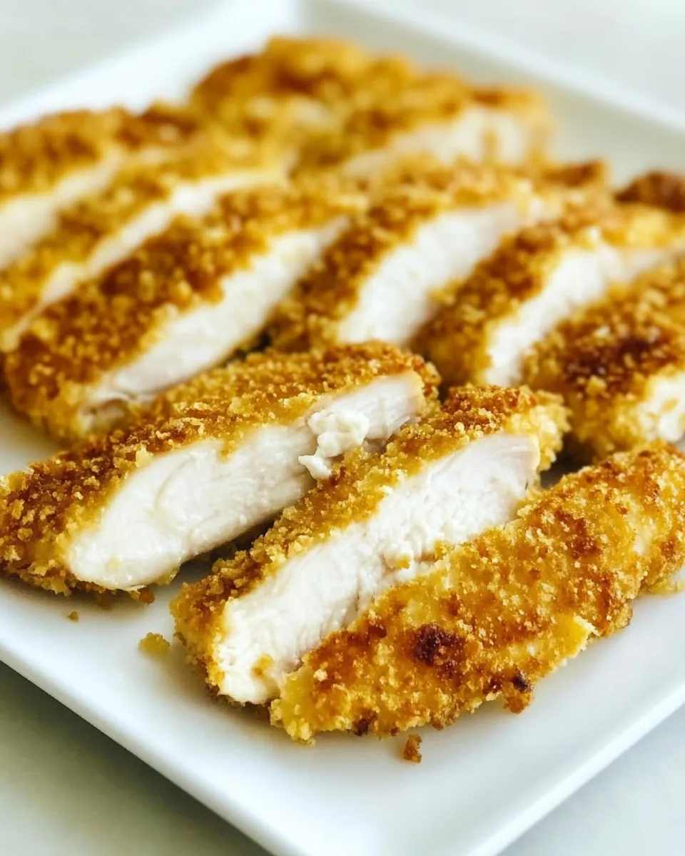 Best Crispy Oven Baked Chicken Katsu dish photo