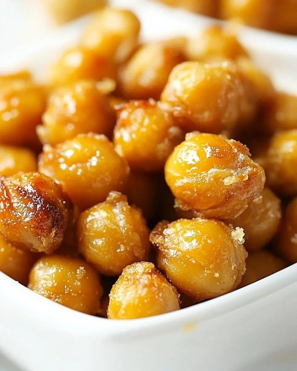 Classic Crispy Roasted Chickpeas (Garbanzo Beans) dish photo