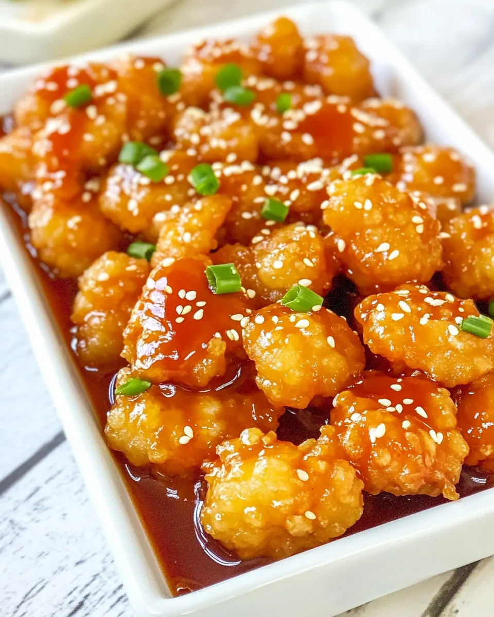 Homemade Crispy Sesame Popcorn Shrimp photo