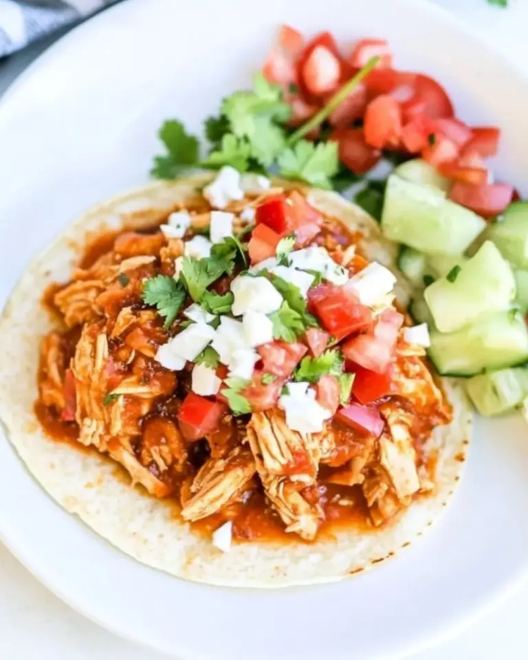 Homemade Crock Pot Chicken Tinga photo