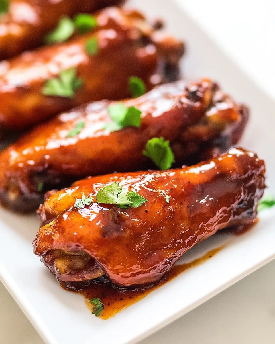 Homemade Crock Pot Chicken Wings recipe photo