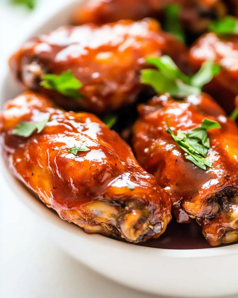 Classic Crock Pot Chicken Wings dish photo