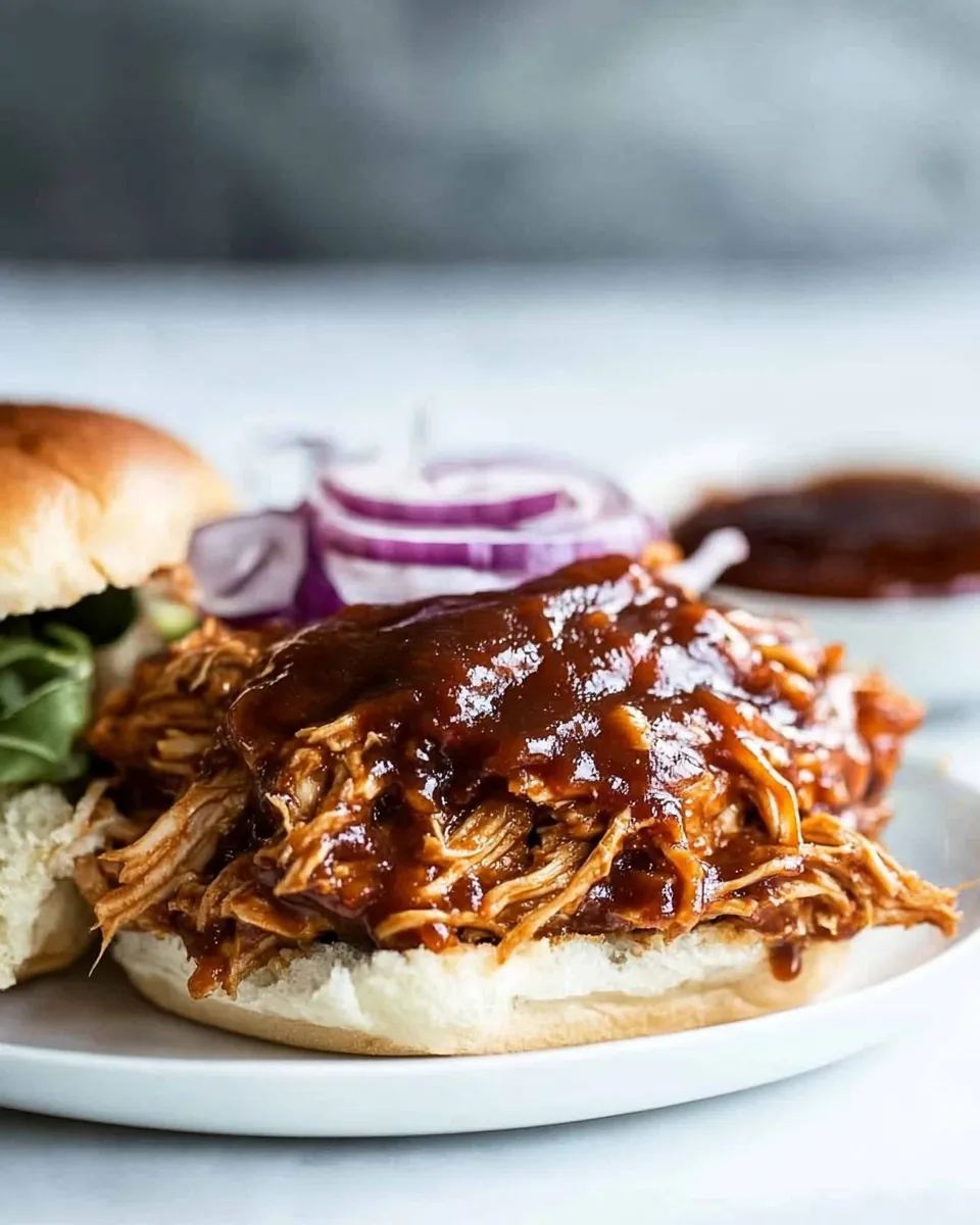 Classic Crockpot BBQ Pulled Chicken image