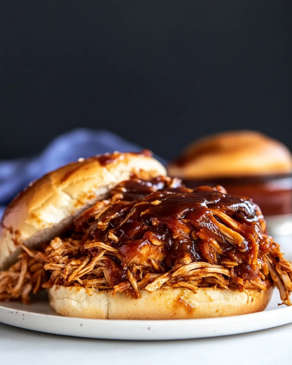 Easy Crockpot BBQ Pulled Chicken recipe photo