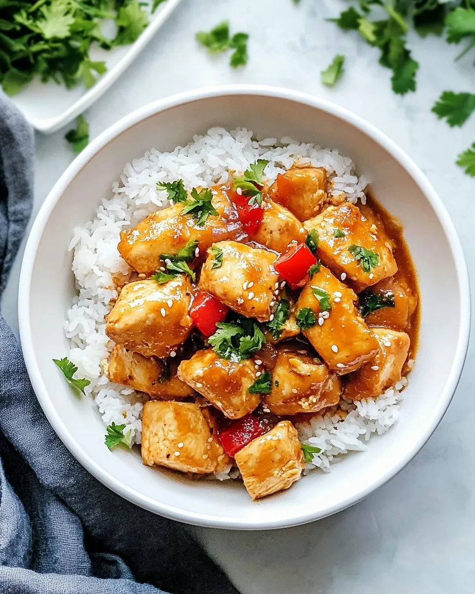 Classic Crockpot Hawaiian Chicken dish photo