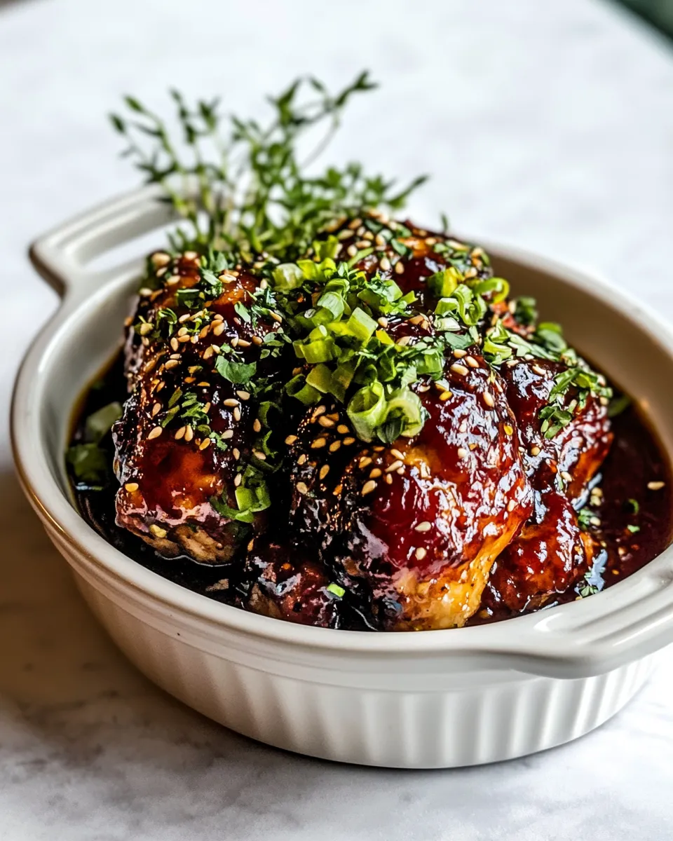 Delicious Crockpot Honey Garlic Chicken. image
