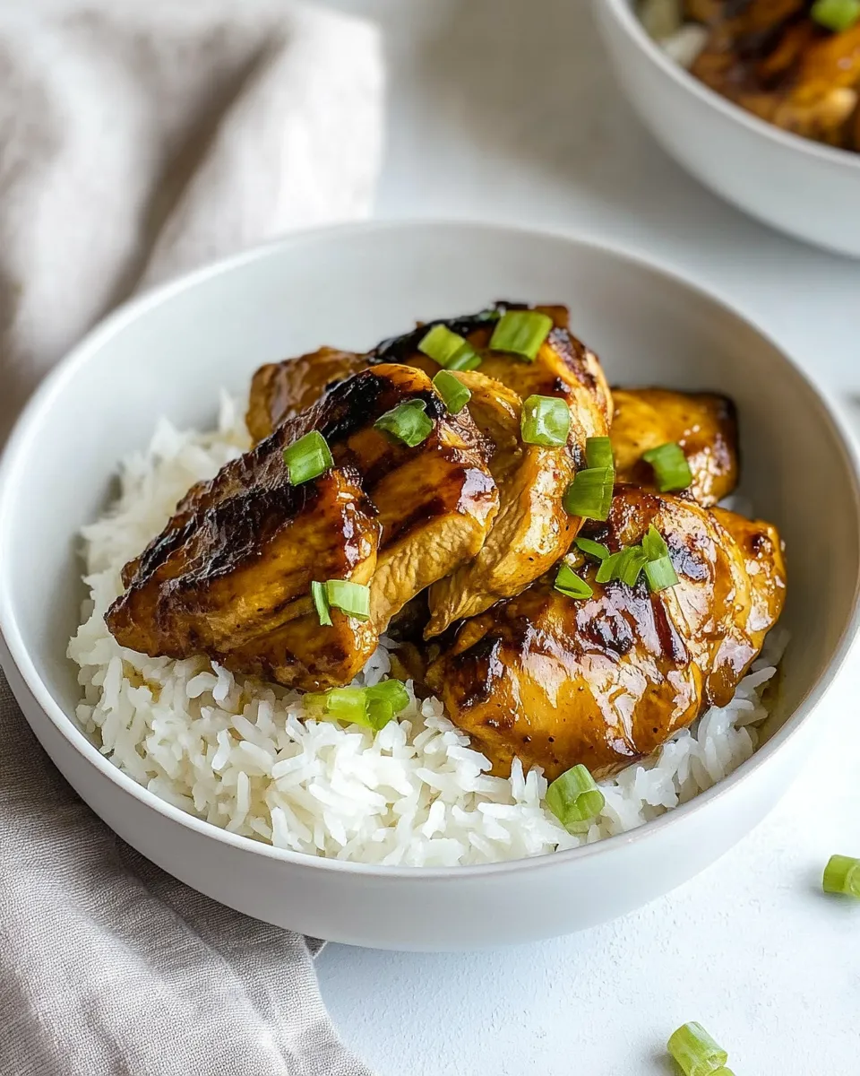 Delicious Crockpot Huli Huli Chicken shot