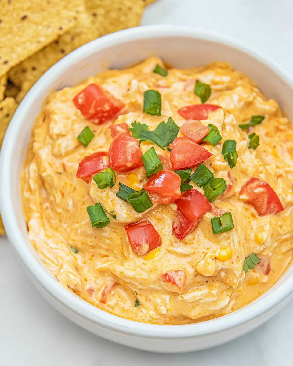 Classic Crockpot Queso Chicken image
