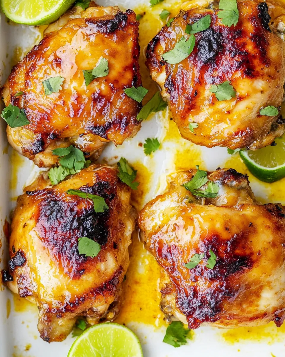Classic Cuban Mojo Chicken Thighs image