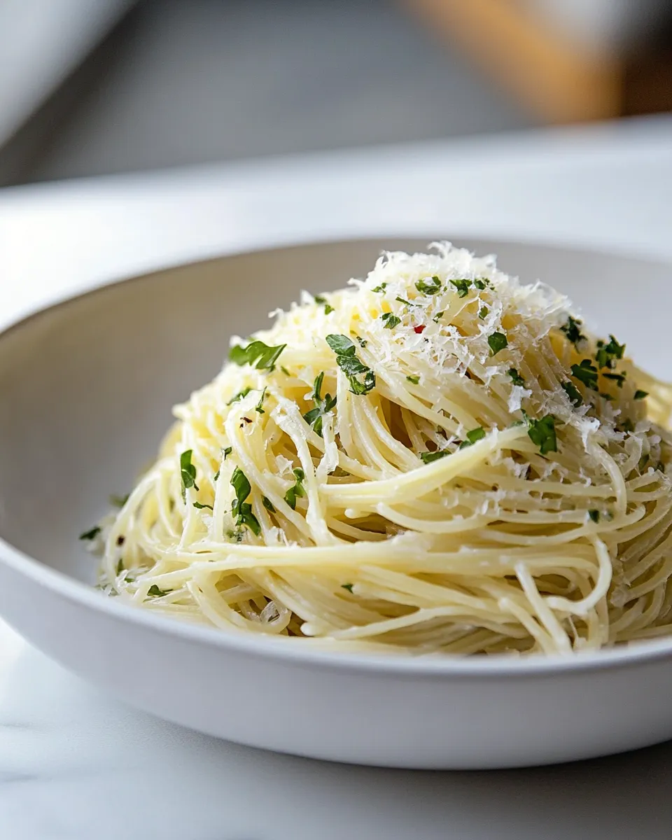Easy Delicious Angel Hair Pasta recipe photo