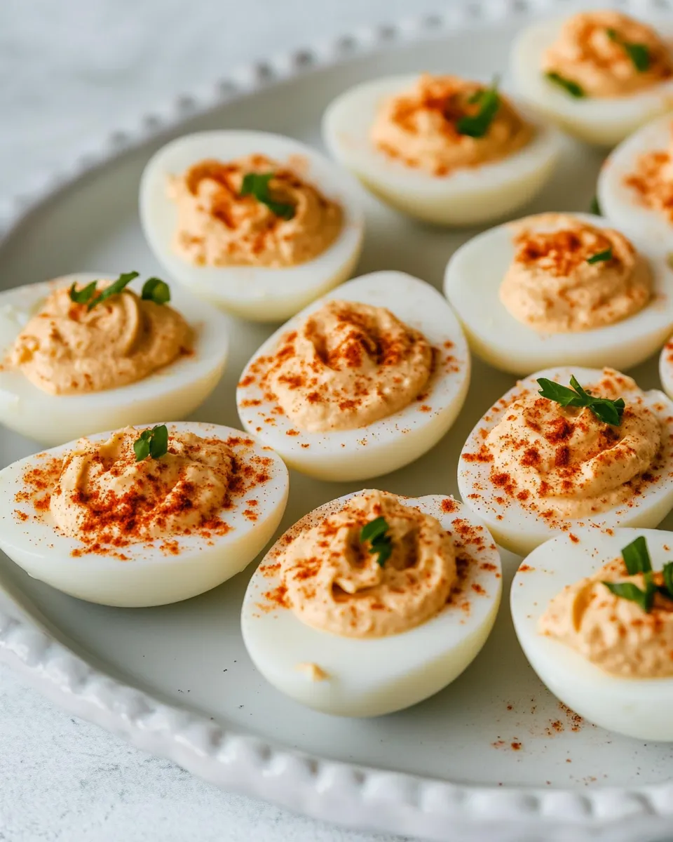 Easy Deviled Eggs Recipe recipe photo