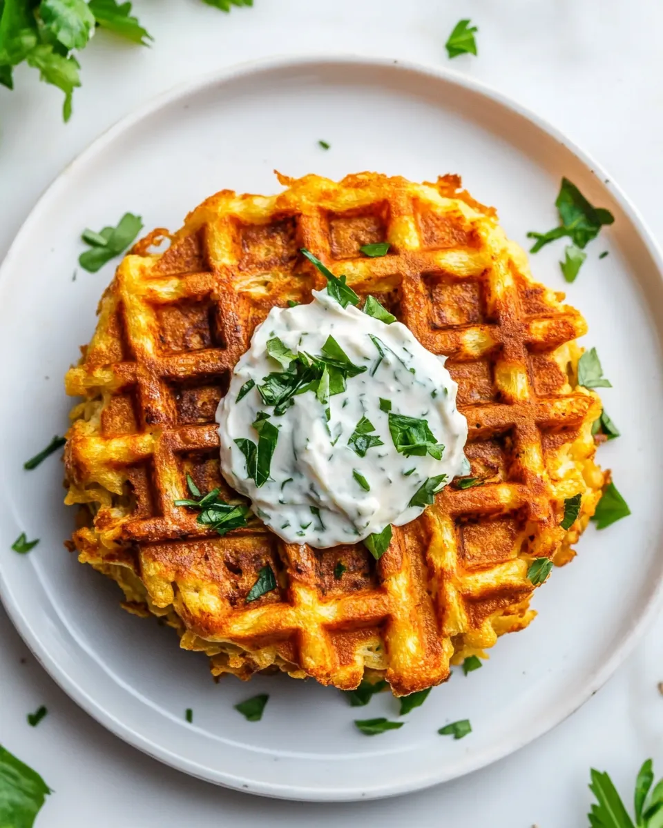 Quick Easy (10-minute) Waffled Salmon Cakes dish photo