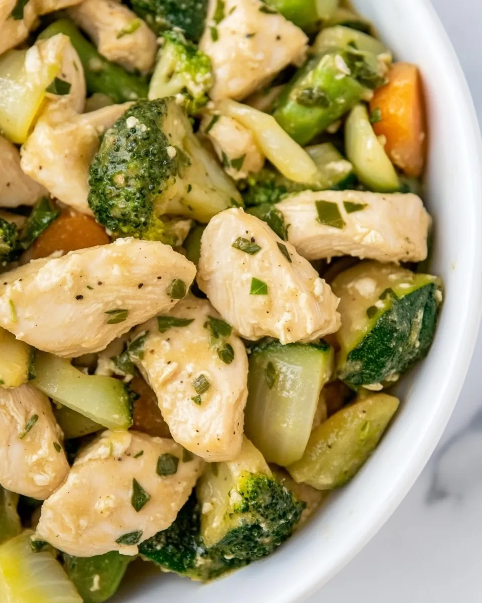 Homemade Easy 15-Minute Ranch Chicken and Vegetable Skillet photo