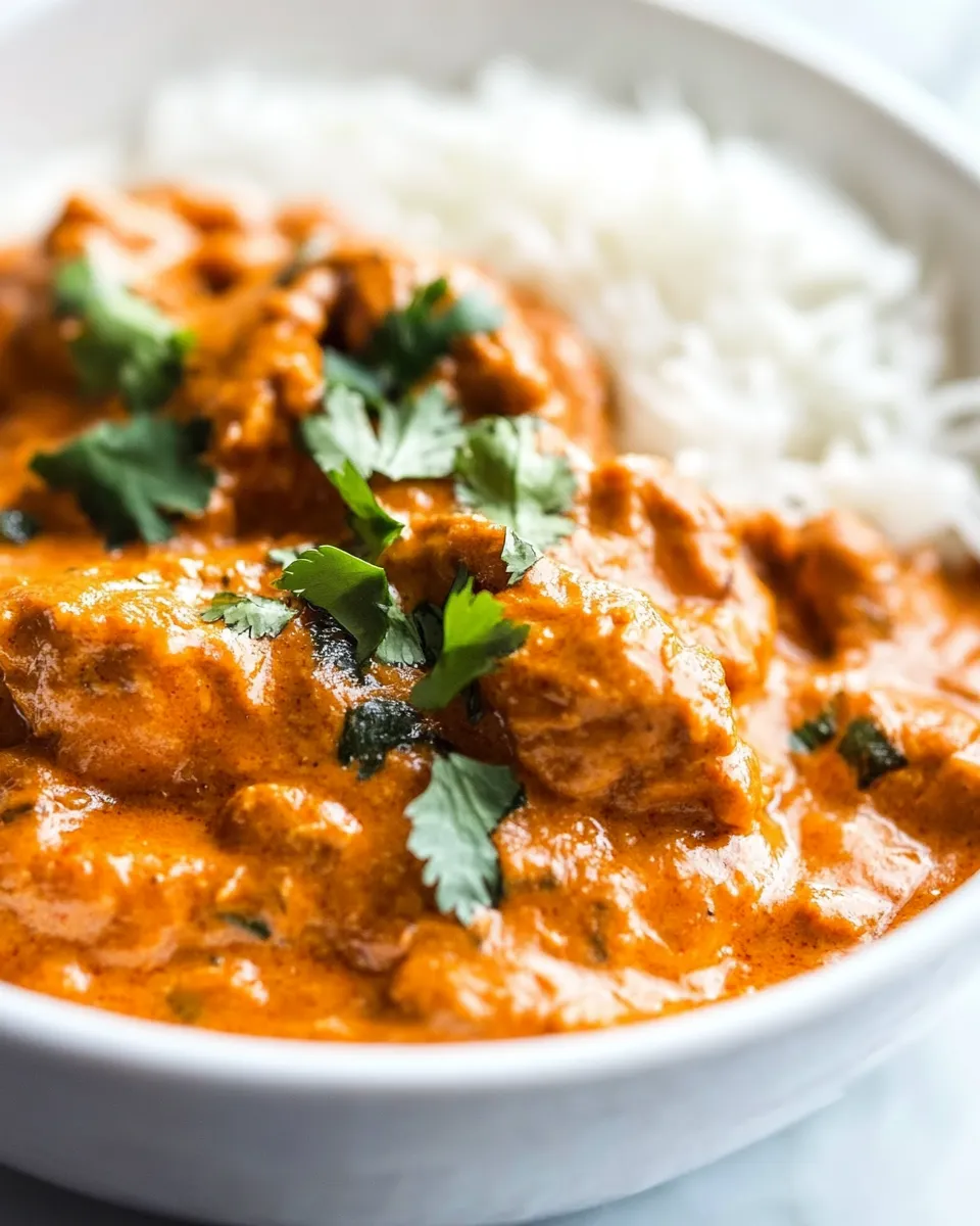 Classic Easy 20 Minute Butter Chicken dish photo