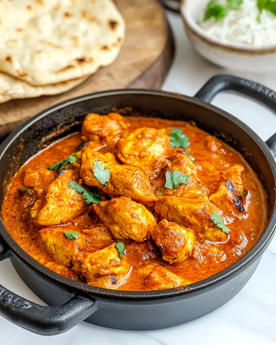Quick Easy 30 Minute Balti Chicken dish photo