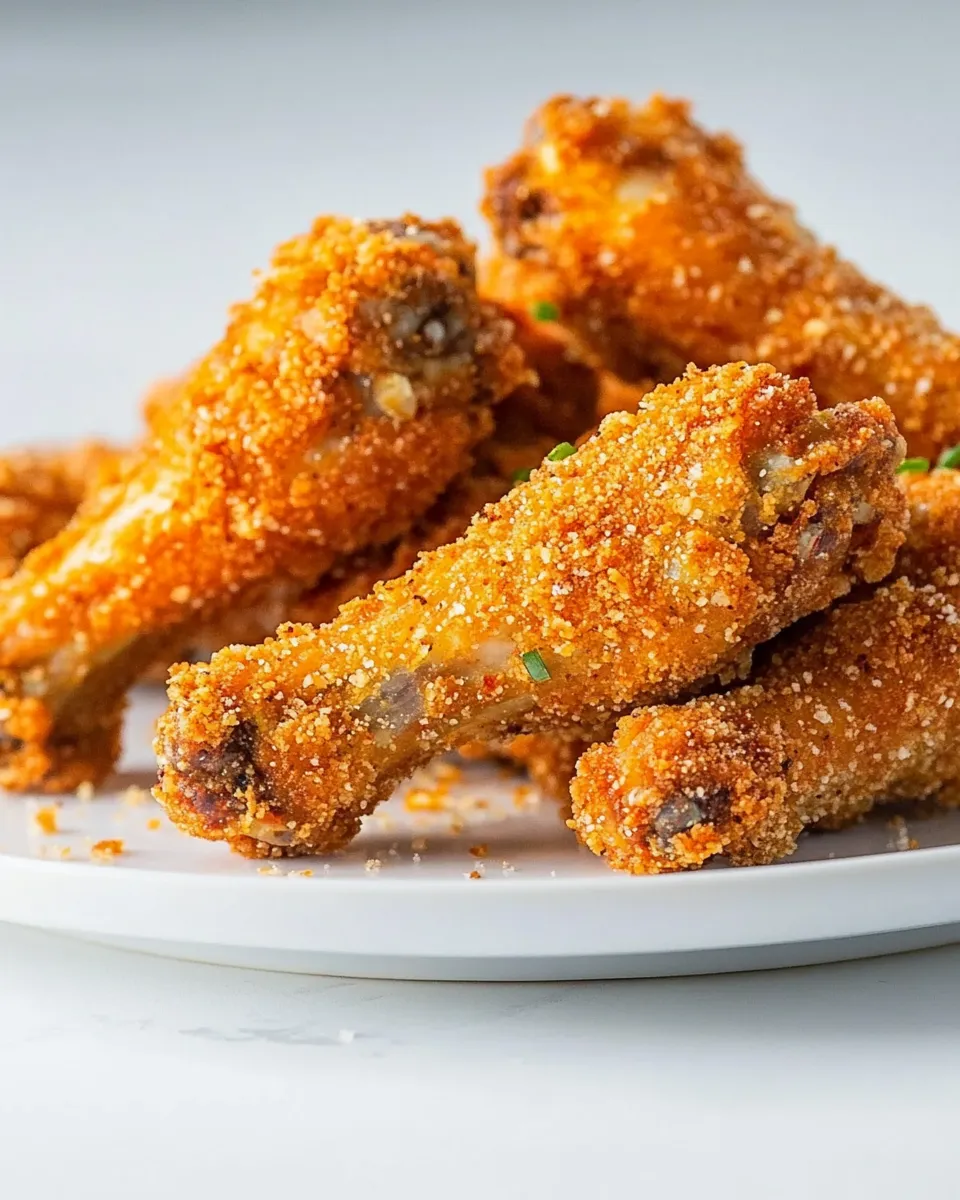 Classic Easy Air-Fryer Breaded Chicken Wings image