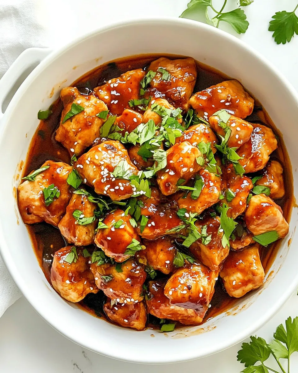 Delicious Easy Apricot Chicken Recipe shot