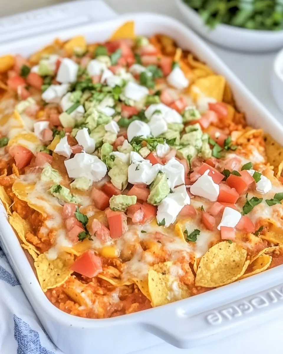Quick Easy Baked Chicken Chilaquiles recipe image