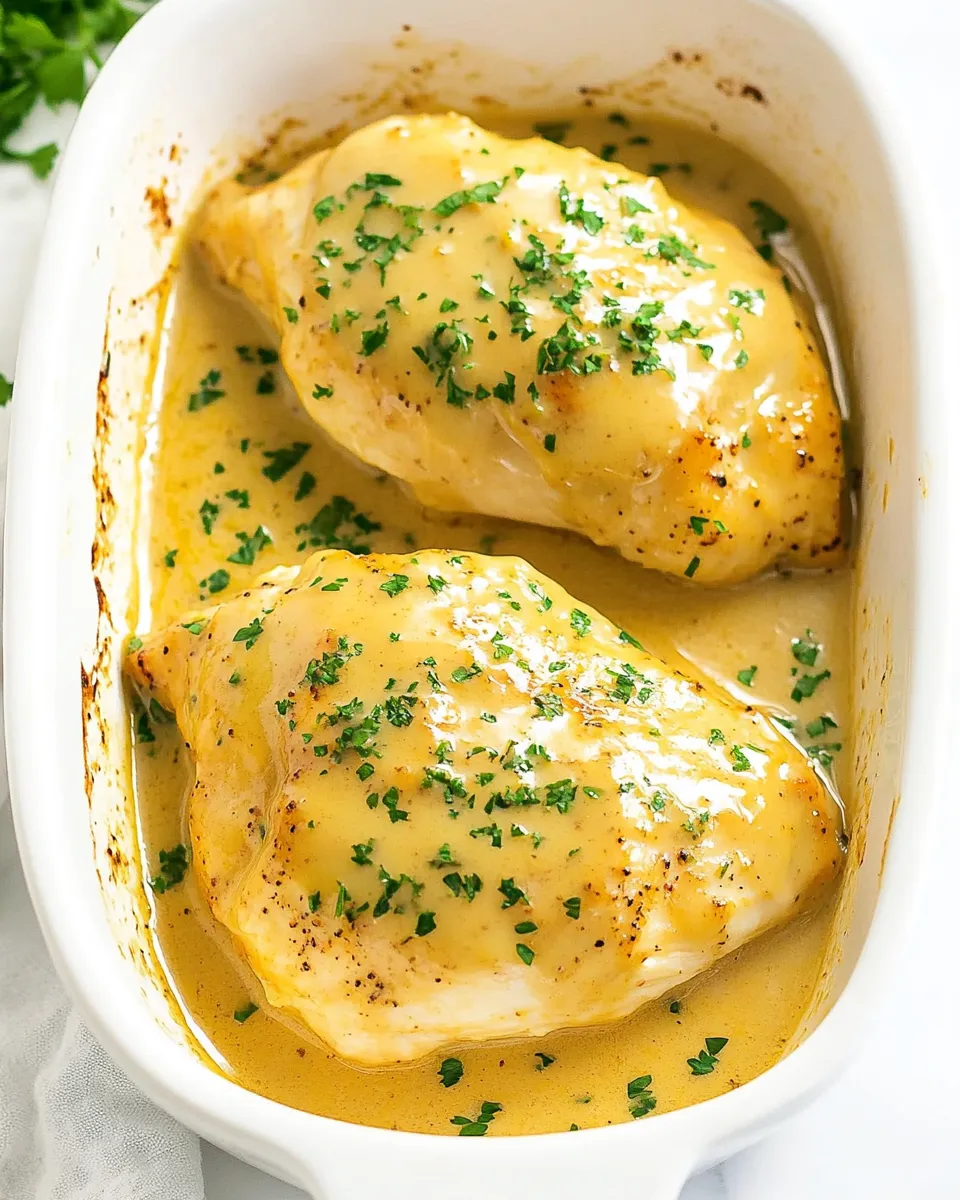 Delicious Easy Baked Honey Mustard Chicken image