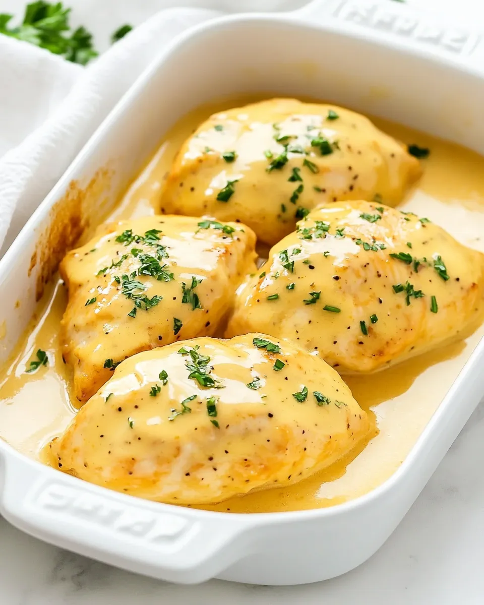 Savory Easy Baked Honey Mustard Chicken dish photo