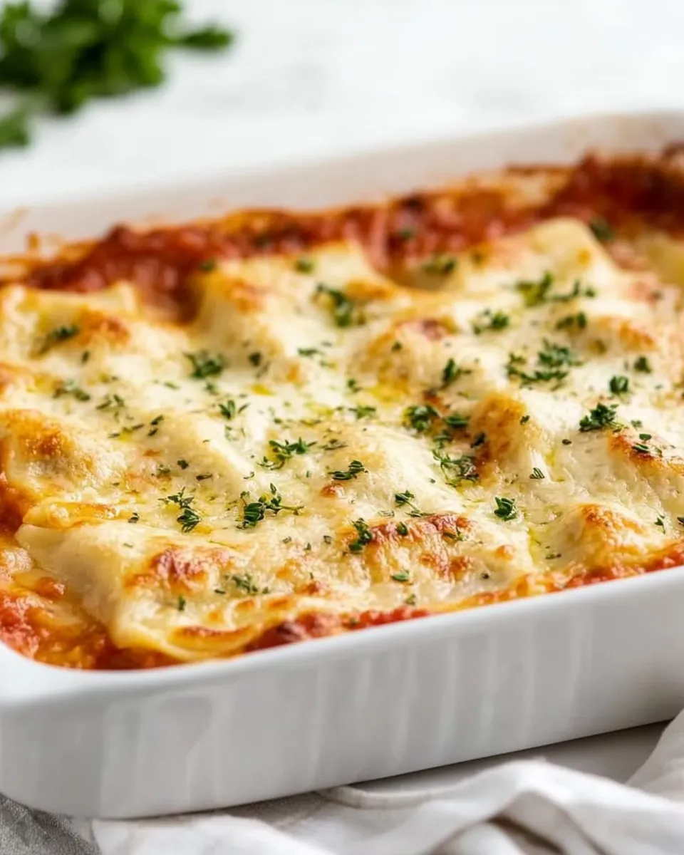 Quick Easy Baked Ravioli dish photo