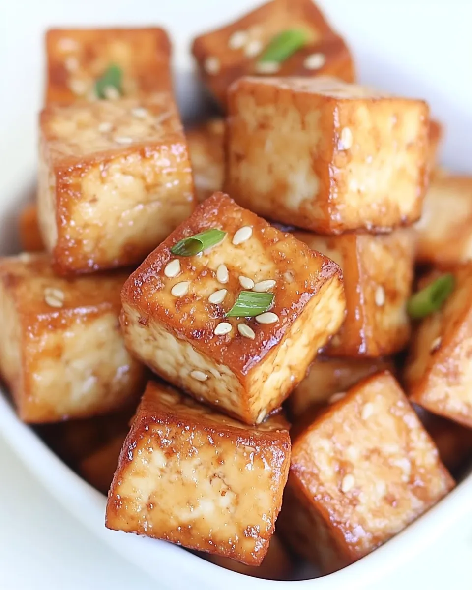 Homemade Easy Baked Tofu (Savory!) photo