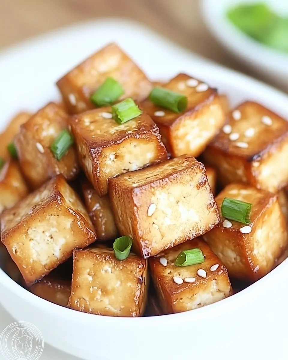 Delicious Easy Baked Tofu (Savory!) dish photo